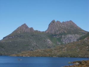 Cradle Mountain with Dove Lake in the foreground